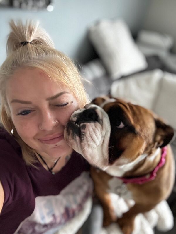 1yr old KC reg bulldog Matilda for sale in Nailsea, Somerset