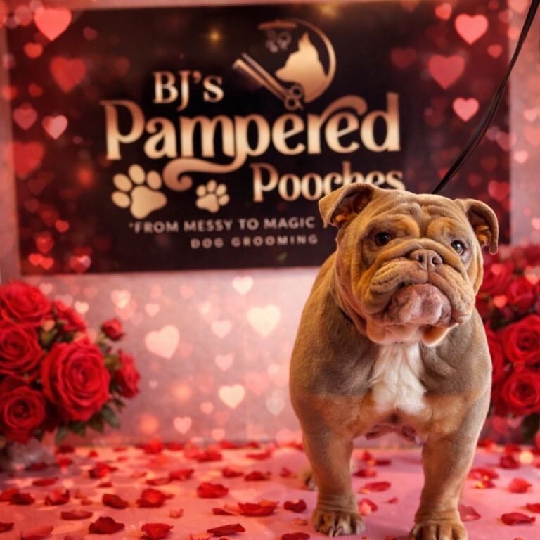Bulldog cross ChowChow puppies